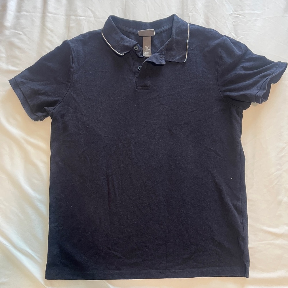 Navy Blue Polo Shirt